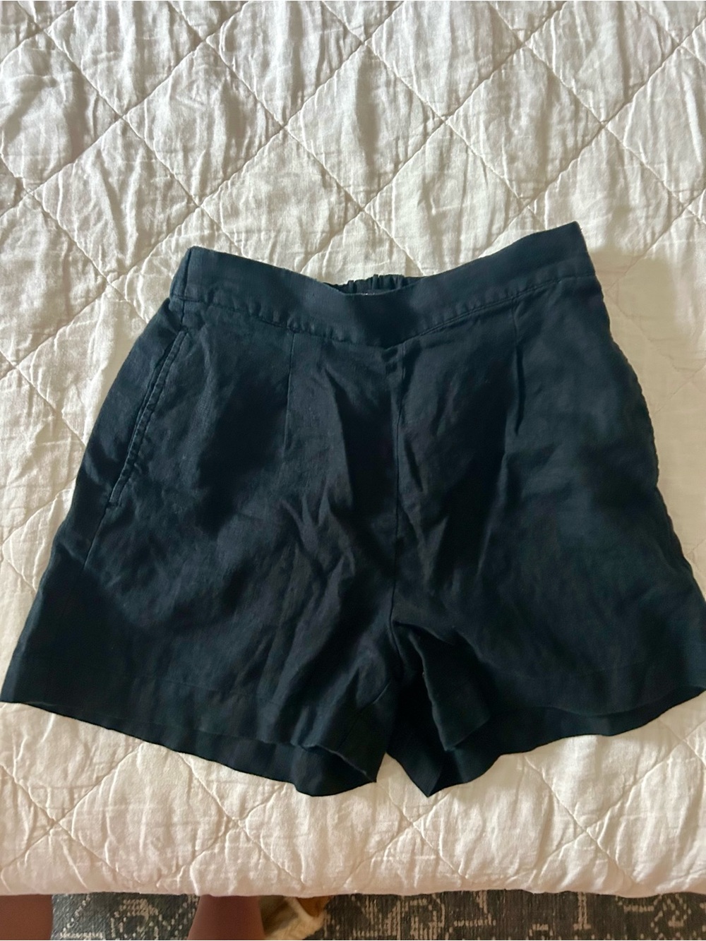 Madewell 100% Linen Women's High-Waisted  Shorts